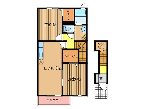 エトワ－ル２１の物件間取画像